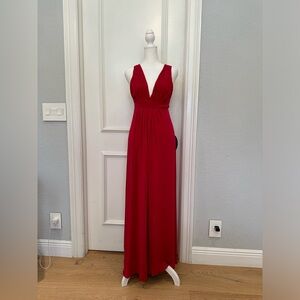 Jersey maxi dress